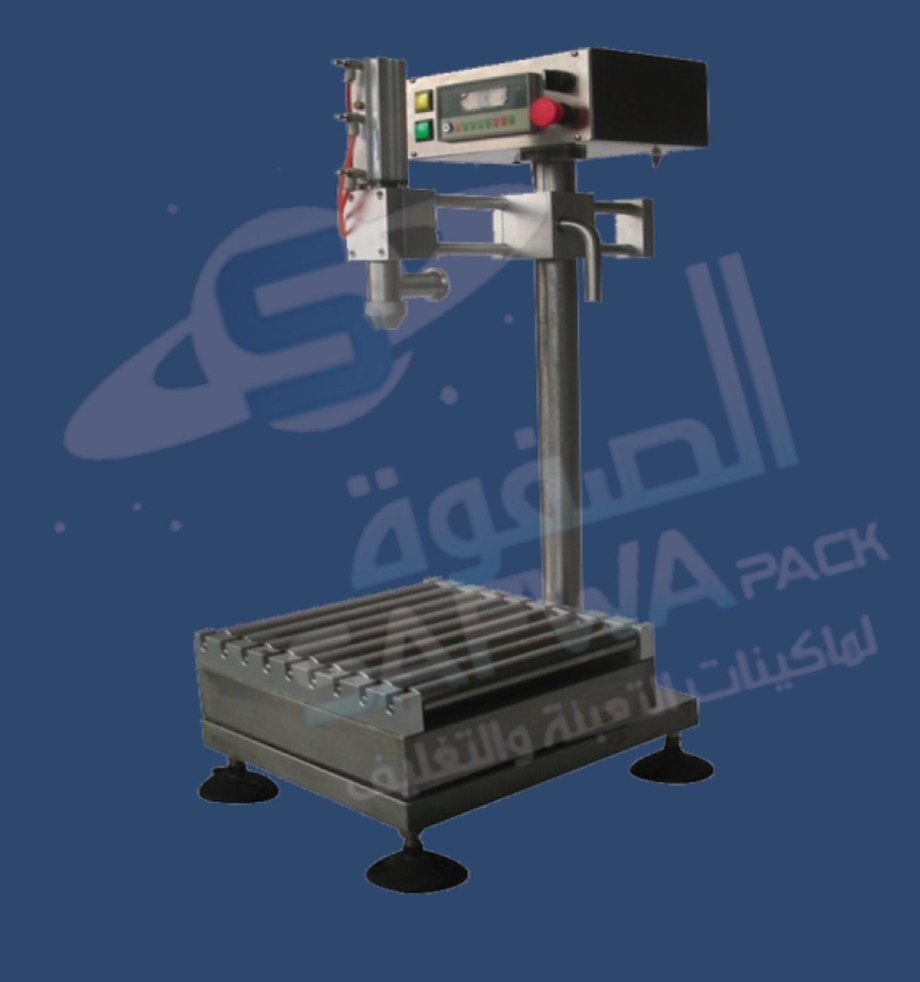 Liquid filling machine by weight